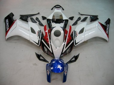 2004-2005 White Red Glossy Black Blue Star Honda CBR1000RR Motorcycle Fairings UK Stores