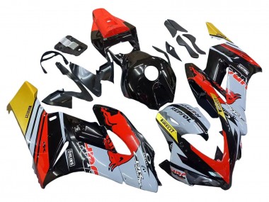 2004-2005 Yellow Red White Glossy Red Bull Repsol HRC Honda CBR1000RR Motorcycle Fairings UK Stores