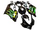 2004-2005 Glossy Black Yellow Green Monster Honda CBR1000RR Motorcycle Fairings UK Stores