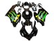 2004-2005 Glossy Black Yellow Green Monster Honda CBR1000RR Motorcycle Fairings UK Stores