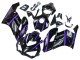 2004-2005 Glossy Black Purple Stripe Honda CBR1000RR Motorcycle Fairings UK Stores