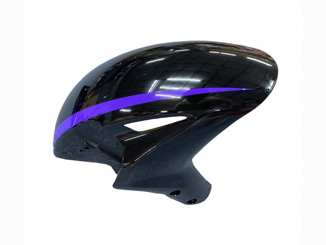 2004-2005 Glossy Black Purple Stripe Honda CBR1000RR Motorcycle Fairings UK Stores