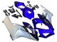 2004-2005 Silver Blue Glossy Black Honda CBR1000RR Motorcycle Fairings UK Stores
