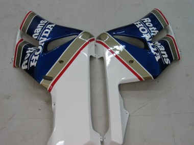 2004-2005 White Blue Gold Rothmans Honda CBR1000RR Motorcycle Fairings UK Stores