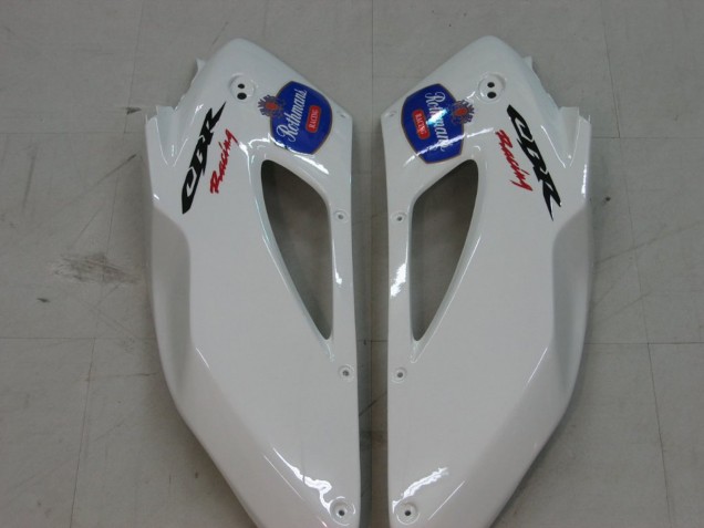 2004-2005 White Blue Gold Rothmans Honda CBR1000RR Motorcycle Fairings UK Stores