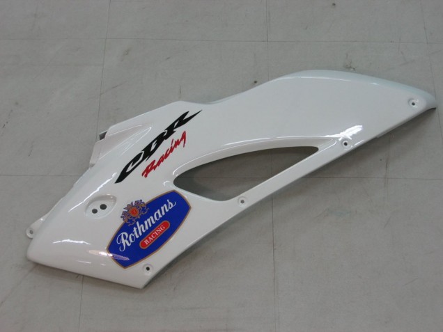 2004-2005 White Blue Gold Rothmans Honda CBR1000RR Motorcycle Fairings UK Stores