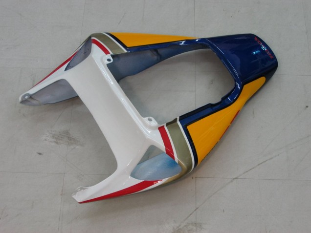 2004-2005 White Blue Gold Rothmans Honda CBR1000RR Motorcycle Fairings UK Stores