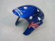 2004-2005 White Blue Red Glossy Black Star Carrera Lee Honda CBR1000RR Motorcycle Fairings UK Stores