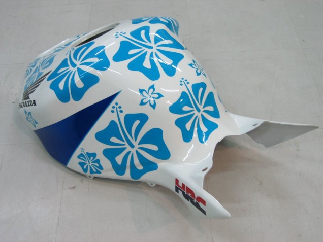 2004-2005 White Blue Snow Nastro Azzurro 46 Honda CBR1000RR Motorcycle Fairings UK Stores