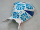 2004-2005 White Blue Snow Nastro Azzurro 46 Honda CBR1000RR Motorcycle Fairings UK Stores