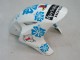 2004-2005 White Blue Snow Nastro Azzurro 46 Honda CBR1000RR Motorcycle Fairings UK Stores