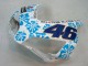 2004-2005 White Blue Snow Nastro Azzurro 46 Honda CBR1000RR Motorcycle Fairings UK Stores