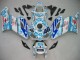 2004-2005 White Blue Snow Nastro Azzurro 46 Honda CBR1000RR Motorcycle Fairings UK Stores