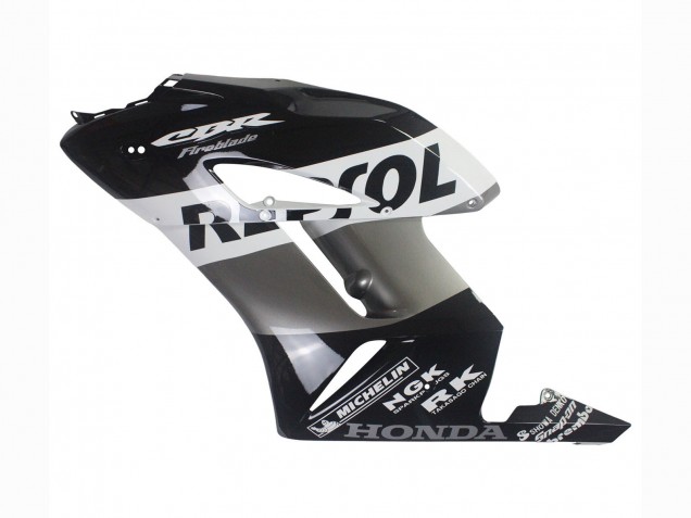 2004-2005 Silver White Glossy Black Repsol Honda CBR1000RR Motorcycle Fairing Kits UK Stores