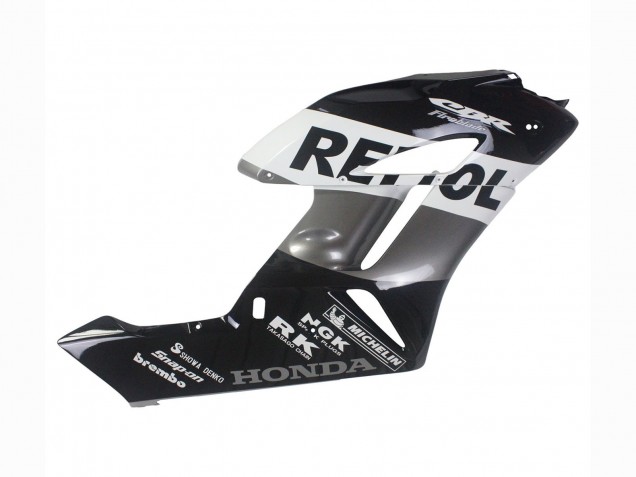 2004-2005 Silver White Glossy Black Repsol Honda CBR1000RR Motorcycle Fairing Kits UK Stores