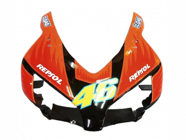 2004-2005 Yellow Orange Glossy Black Repsol Rossi 46 Honda CBR1000RR Motorcycle Fairings UK Stores
