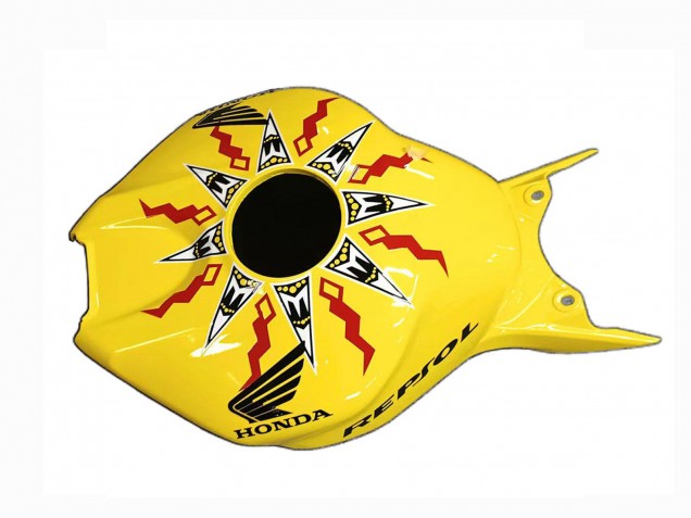 2004-2005 Yellow Orange Glossy Black Repsol Rossi 46 Honda CBR1000RR Motorcycle Fairings UK Stores