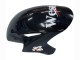 2004-2005 Glossy Black White West Honda CBR1000RR Motorcycle Fairings UK Stores