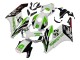 2004-2005 White Green Glossy Black Hannspree 52 Honda CBR1000RR Motorcycle Fairings UK Stores