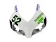 2004-2005 White Green Glossy Black Hannspree 52 Honda CBR1000RR Motorcycle Fairings UK Stores