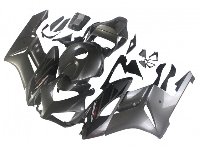 2004-2005 Glossy Grey Glossy Black Honda CBR1000RR Motorcycle Fairings UK Stores
