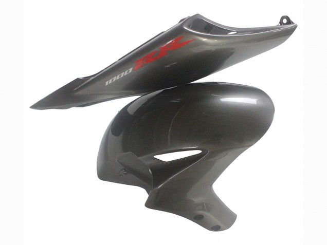 2004-2005 Glossy Grey Glossy Black Honda CBR1000RR Motorcycle Fairings UK Stores