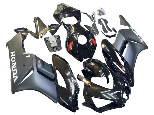 2004-2005 Glossy Black Matte Grey Red Fireblade Honda CBR1000RR Motorcycle Fairings UK Stores