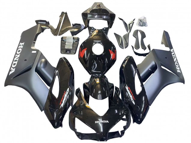 2004-2005 Glossy Black Matte Grey Red Fireblade Honda CBR1000RR Motorcycle Fairings UK Stores
