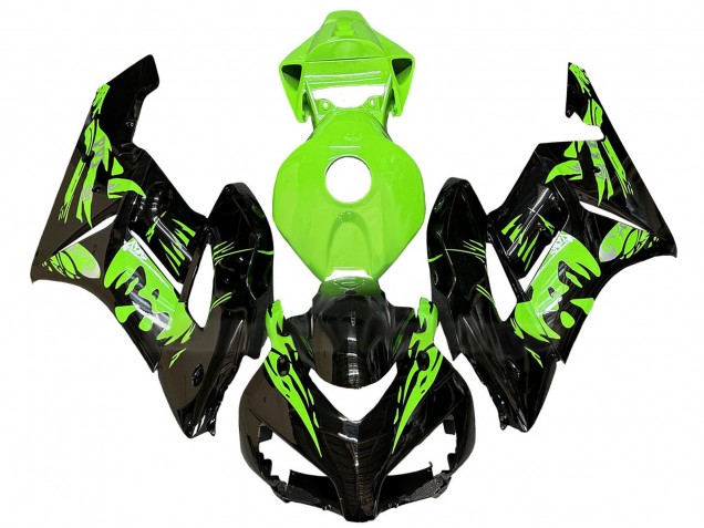 2004-2005 Green Glossy Black Honda CBR1000RR Motorcycle Fairings UK Stores