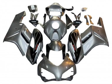 2004-2005 Silver Glossy Black Honda CBR1000RR Motorcycle Fairing UK Stores