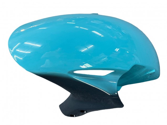 2004-2005 Light Blue Glossy Black Honda CBR1000RR Motorcycle Fairings UK Stores