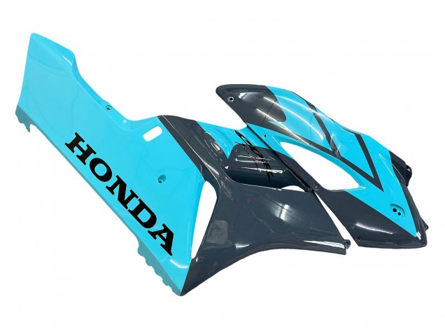 2004-2005 Light Blue Glossy Black Honda CBR1000RR Motorcycle Fairings UK Stores