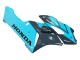 2004-2005 Light Blue Glossy Black Honda CBR1000RR Motorcycle Fairings UK Stores