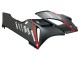 2004-2005 Glossy Black Glossy Grey Red Stripe Honda CBR1000RR Motorcycle Fairings UK Stores
