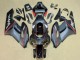 2004-2005 Glossy Black Glossy Grey Red Stripe Honda CBR1000RR Motorcycle Fairings UK Stores