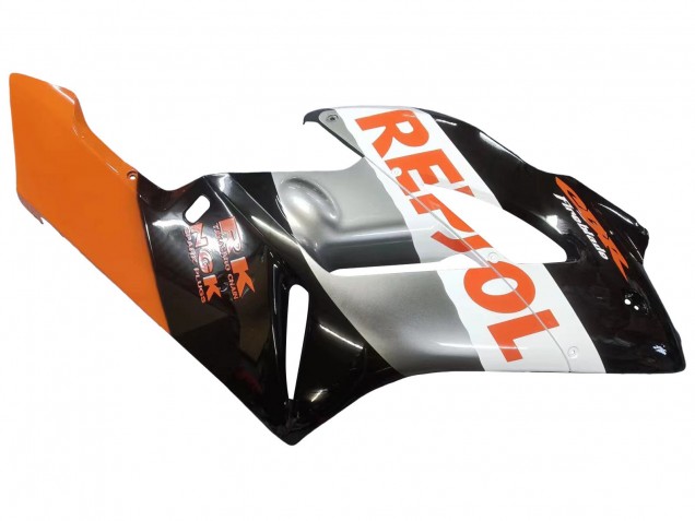 2004-2005 Orange Silver Glossy Black Repsol Honda CBR1000RR Motorcycle Fairings UK Stores
