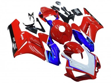 2004-2005 Red Blue White Black Motul Honda CBR1000RR Motorcycle Fairings UK Stores