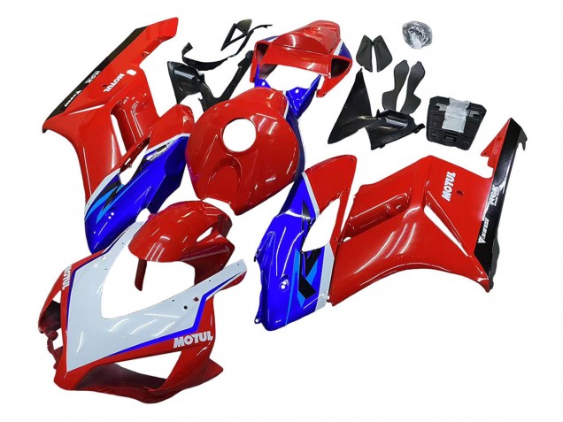 2004-2005 Red Blue White Black Motul Honda CBR1000RR Motorcycle Fairings UK Stores