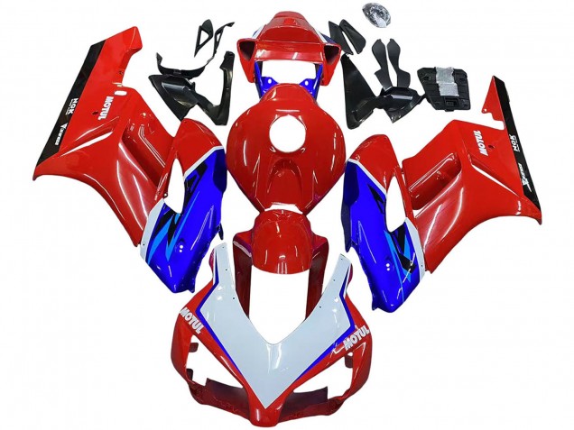 2004-2005 Red Blue White Black Motul Honda CBR1000RR Motorcycle Fairings UK Stores