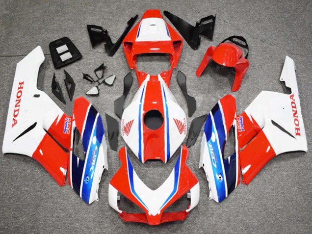2004-2005 White Red Blue HRC Honda CBR1000RR Motorcycle Fairing UK Stores