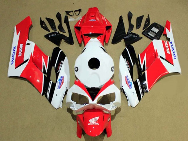 2004-2005 White Red Matte Black Motul Honda CBR1000RR Motorcycle Fairings UK Stores