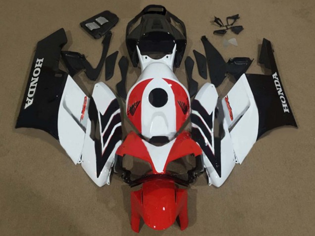 2004-2005 White Red Matte Black Honda CBR1000RR Motorcycle Fairing UK Stores