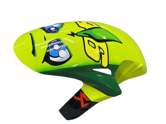 2006-2007 Blue Fluorescent Green Glossy Black Shark 46 Honda CBR1000RR Motorcycle Fairings UK Stores