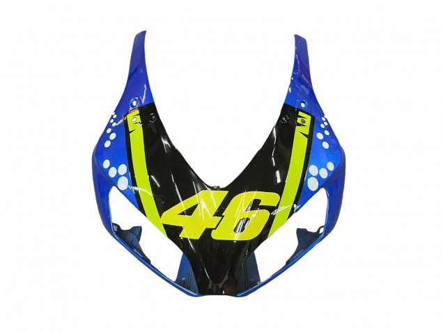 2006-2007 Blue Fluorescent Green Glossy Black Shark 46 Honda CBR1000RR Motorcycle Fairings UK Stores