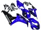 2006-2007 Blue Glossy Black Honda CBR1000RR Motorcycle Fairings UK Stores
