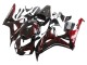 2006-2007 Glossy Black Red Flame Honda CBR1000RR Motorcycle Fairing UK Stores