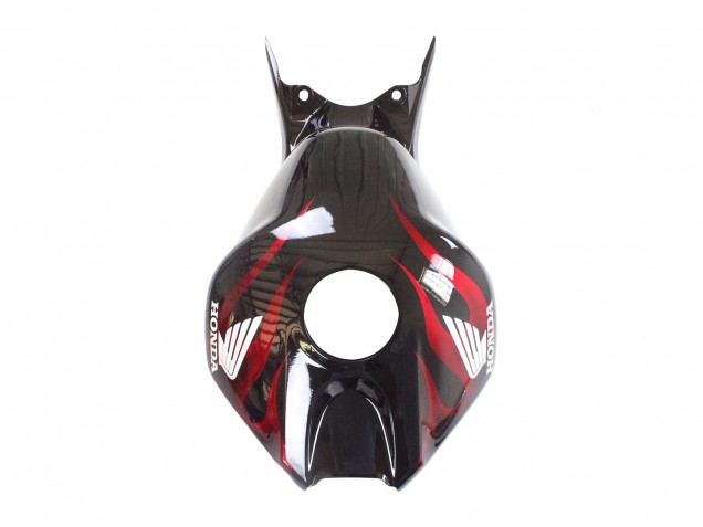 2006-2007 Glossy Black Red Flame Honda CBR1000RR Motorcycle Fairing UK Stores