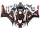 2006-2007 Glossy Black Red Flame Honda CBR1000RR Motorcycle Fairing UK Stores