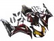 2006-2007 Glossy Black Yellow Red Flame Honda CBR1000RR Motorcycle Fairings UK Stores