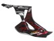 2006-2007 Glossy Black Yellow Red Flame Honda CBR1000RR Motorcycle Fairings UK Stores